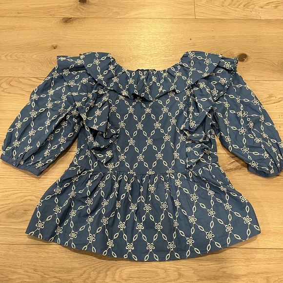 Zara peplum shirt size M - Picture 5 of 5